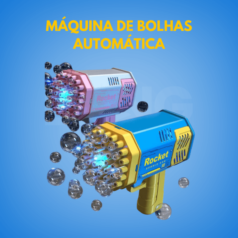 Maquina Automática de Bolhas - Bang Variedades