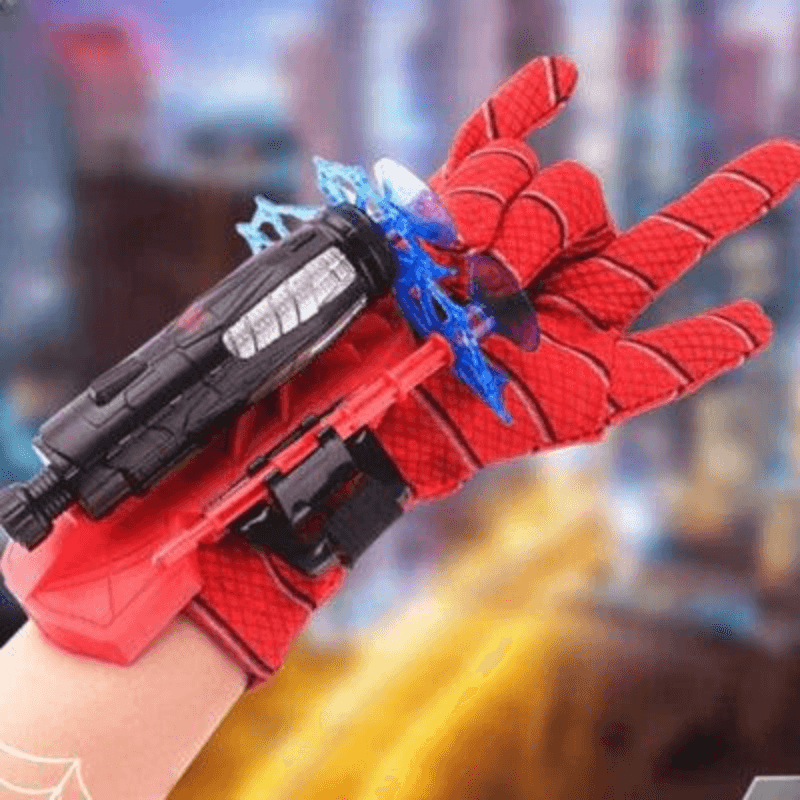 Luva Lançadora de Teias do Homem-Aranha + BRINDE EXCLUSIVO DE NATAL - Bang Variedades